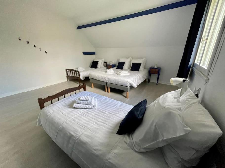 Gite Omaha 3 Etoiles - La Ferme Delaunay Saint-Come-du-Mont Экстерьер фото